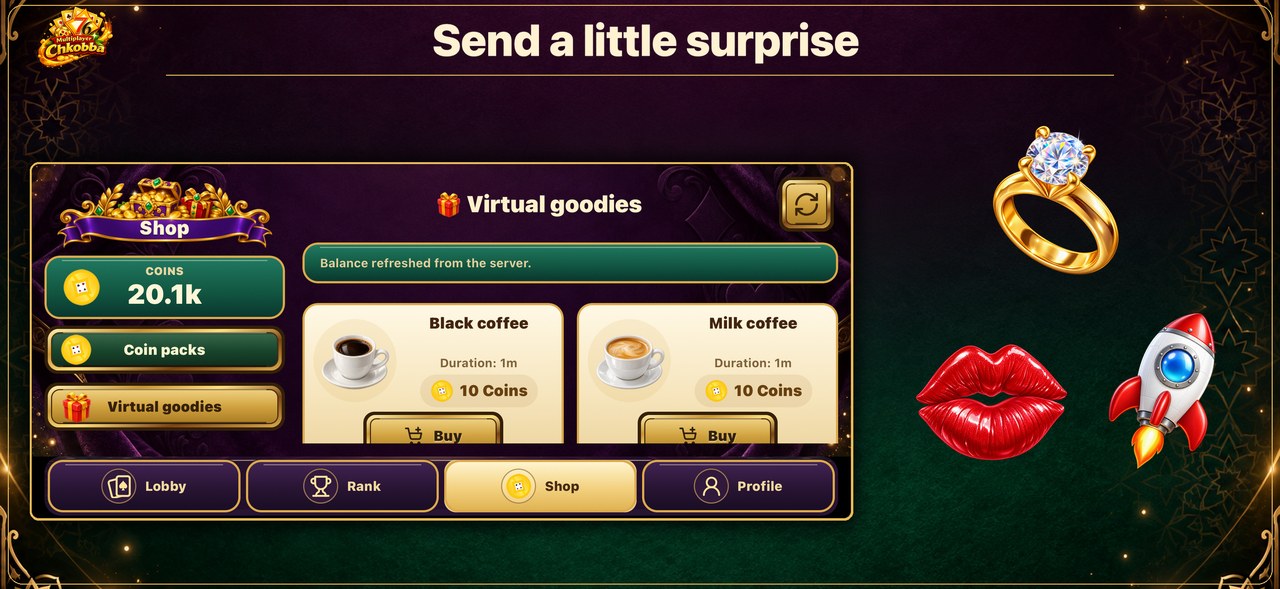 Virtual goodies